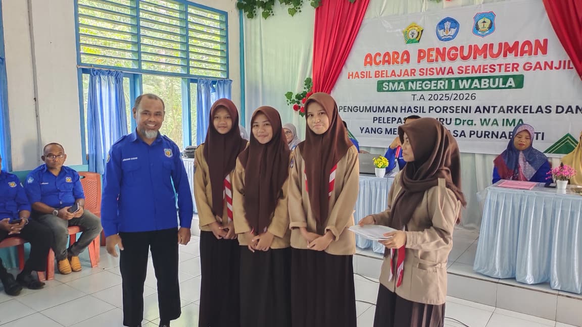 Penerimaan Rapor Semester Ganjil T.A 2025/2026